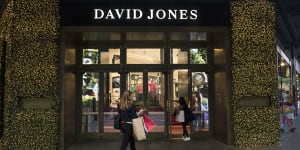 David Jones will turn 185 next year,making it older than Harrods,Selfridges and Saks Fifth Avenue. 
