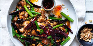 Neil Perry's kung pao chicken.