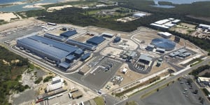 Sydney's desalination plant will be doubled in size.