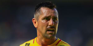 Mitchell Pearce has been in fine form in the Super League.