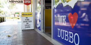 Dubbo is one of the regional cities that has put its hand up for the relaxation of social distancing measures. 