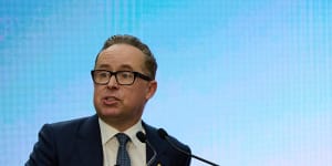 Alan Joyce,CEO of Qantas,which will have a seat at the government’s touted job summit.