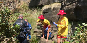 'I owe you guys my life':Amazing rescue at Figure Eight Pools