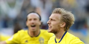 FIFA World Cup:Sweden win scrappy Swiss encounter