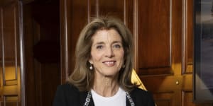 How Caroline Kennedy discovered her inner bogan in Australia