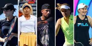 Some of the high-profile players who won’t be playing at this year’s Australian Open.