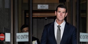 Ben Roberts-Smith was working to a crescendo when suddenly he fell silent