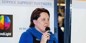 Kerrie Sheaves,chair of the Sydney Hills Business Chamber.