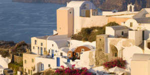 Mediterranean flavour:Santorini is the final destination in Maeve O'Meara's Greek gastronomy tour.
