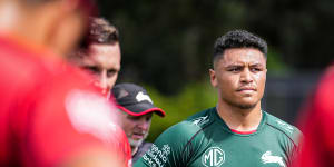 ‘It’s been a lifelong dream to play league’:The All Blacks winger training with Souths
