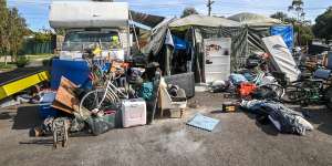 Neighbours once tolerated a homeless settlement. Then rubbish started piling up