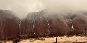 Rain on the rock