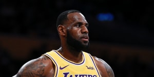 LeBron James in frame to take on Boomers