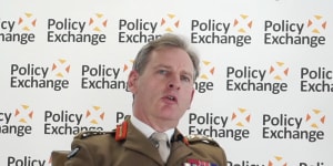 General Sir Mark Carleton-Smith,chief of the general staff of the British army. 