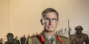 The chief of the Defence Force,General Angus Campbell,offered to hand back his Distinguished Service Cross.