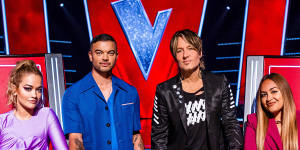 The Voice returned on Monday with judge/coaches Rita Ora,Guy Sebastian,Keith Urban and Jessica Mauboy.