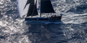 Celestial won the Sydney to Hobart on handicap,but there’s one trophy they’ve given back