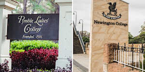 Pymble and Newington paid their executive teams in excess of $5 million in 2024.