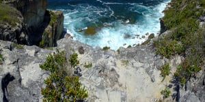 The Cape St George Lighthouse is in a dramatic coastal location. It's also in the wrong location. 