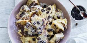 Tear and share:Kaiserschmarrn is a twice-cooked fluffy pancake.
