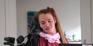 The NDIS has given Penny Manning,who has cerebral palsy,a new lease on life.