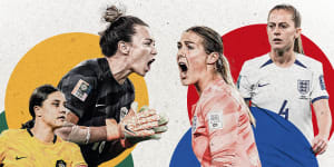 The Matildas have a tough opponent in England. 