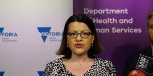 Victorian Health Minister Jenny Mikakos.
