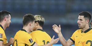 The Socceroos need just a win and two draws from their final three matches to secure a spot in the next round of qualifying.