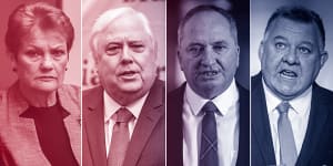 Palmer,Hanson,Joyce lead the list of least liked politicians