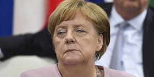 Spy agencies'hunt Merkel medical records'as Chancellor keeps low profile at G20