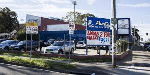 Dwyer is known for having owned the Paul’s Warehouse discount sportswear stores,including one in Carlton in Sydney’s south.