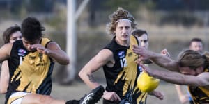 Queanbeyan Tigers outscore two rivals to sit atop AFL Canberra throne