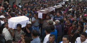 'Bodies totally buried,like you saw in Pompeii':Guatemala weeps