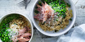 Step aside green eggs and ham,hello green peas and ham.