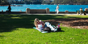 Spring weather arrives early in Sydney