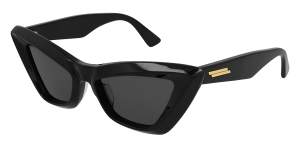Maria Th attil covets a pair of these black Bottega Veneta “Cat Eye” sunglasses.