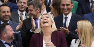 A rising force:French far-right leader Marine Le Pen may have been defeated this time,but her vote is increasing and she plans to be back. 