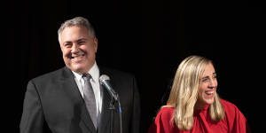 Life of the (ex) party:Joe Hockey pictured in 2020.