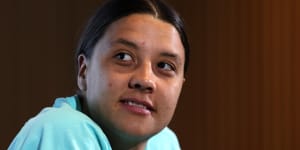 Game of two calves:The secret injury Sam Kerr struggled with for weeks
