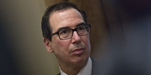US Treasury secretary Syeve Mnuchin will suggest administering investment restrictions through an inter-agency panel,several people told Bloomberg. 