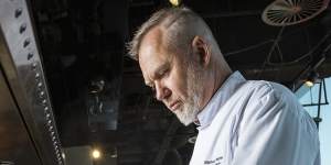 Australian Open executive chef Markus Werner oversees the food for players at the tournament. 