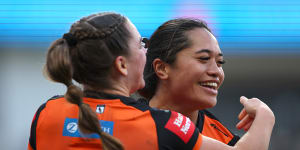 Tigers roar into NRLW with thrashing of last year’s grand finalists