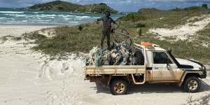 The remote Australian coast bearing the brunt of the plastic crisis