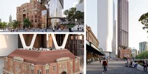 TOGA Group submitted an application to build a 42-storey office and hotel tower next to Central station. The National Trust says the development would have an “irreversible detrimental impact” on the heritage-listed Parcels Post Building,which would be partially demolished for the new tower.