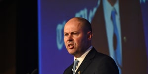 Treasurer Josh Frydenberg,in Perth on Thursday,said the coalition aimed to reduce taxes on workers.