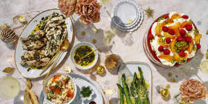 Christmas recipes from Karen Martini,Neil Perry and Helen Goh.