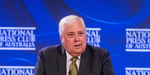 Clive Palmer loses bid to force AEC to count ‘X’ as ‘No’ in Voice vote