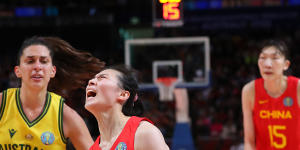 ‘We don’t want to go home empty-handed’:Opals play for bronze after China loss