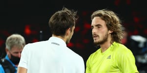 Miami spice:The heated clash that sparked Medvedev,Tsitsipas rivalry