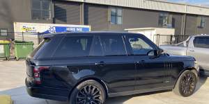 The Range Rover,subsequently seized by police,thought to be the vehicle he was travelling in after disappearing. 